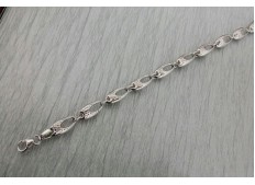 750 White Gold Bracelet